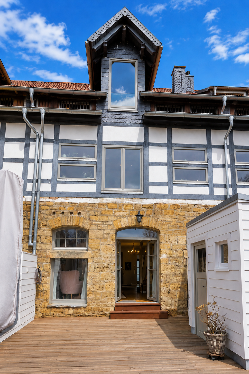 denkmalgeschütztes Reihenmittelhaus, Gut Ohlhof