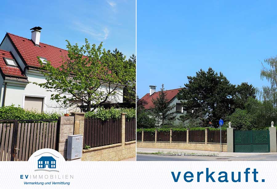 Haus mit Garten und anschließendem Baugrund